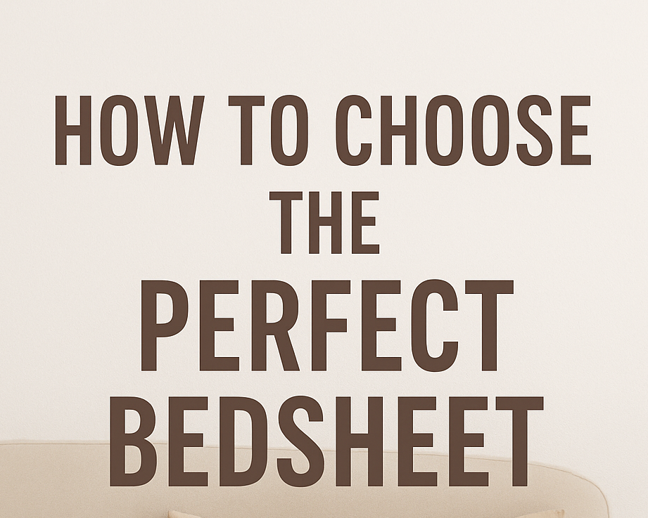 How to Choose the Perfect Bedsheet