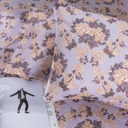 100% Cotton Bedsheet  King Size , Fitted Bedsheet (1B + 2P)
