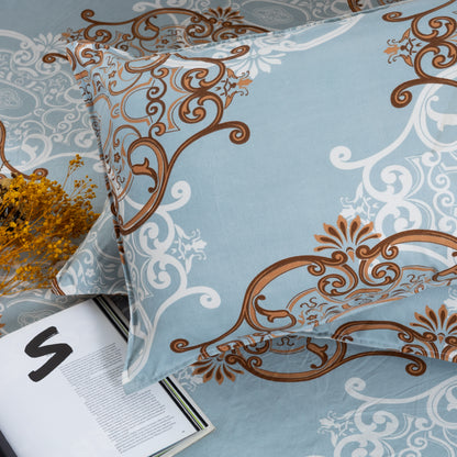 Bedsheet100% Cotton Bedsheet  King Size , Fitted Bedsheet (1B + 2P)
