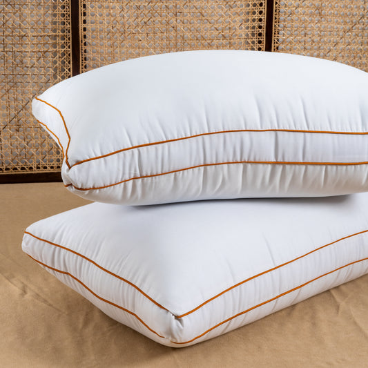 Double Piping Pillow