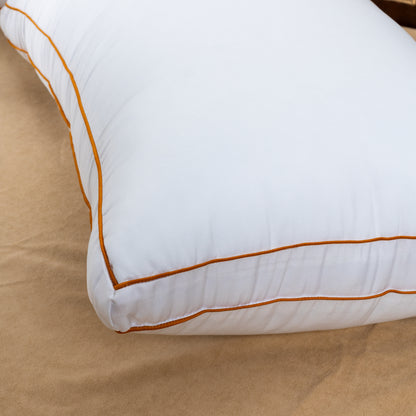 Double Piping Pillow