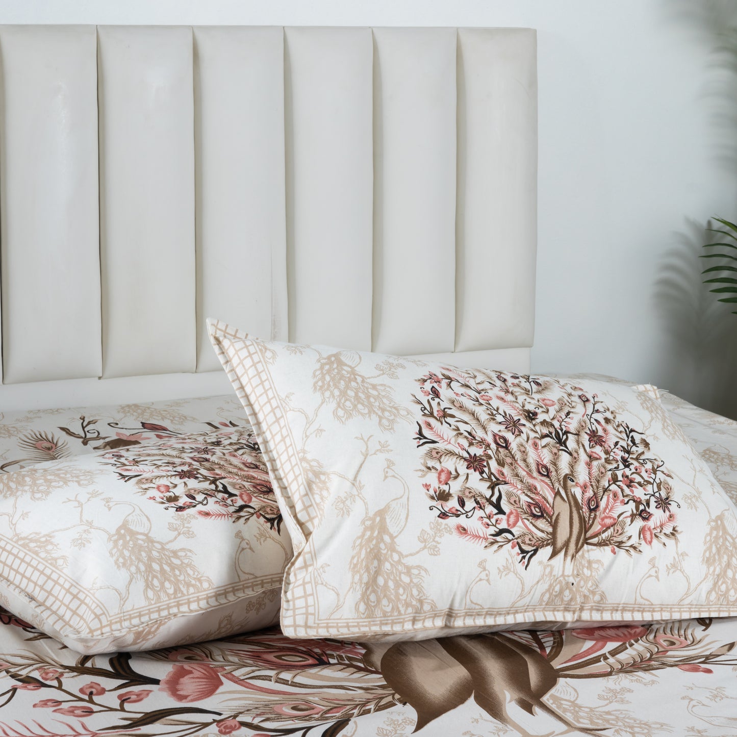 100% Cotton King Size Flat Bedsheet (1B + 2P)