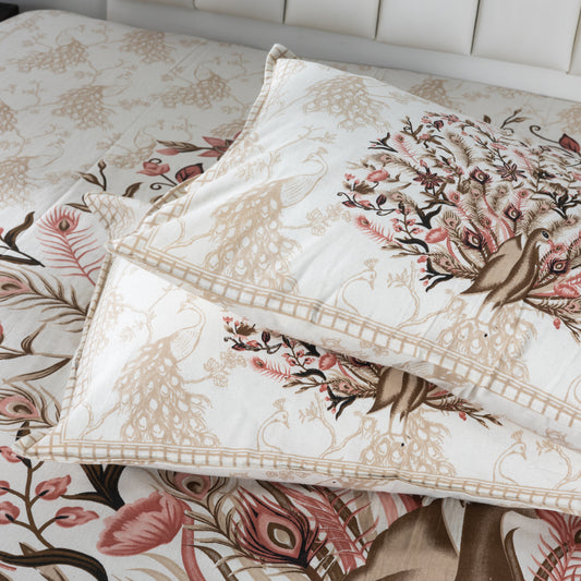 100% Cotton King Size Flat Bedsheet (1B + 2P)