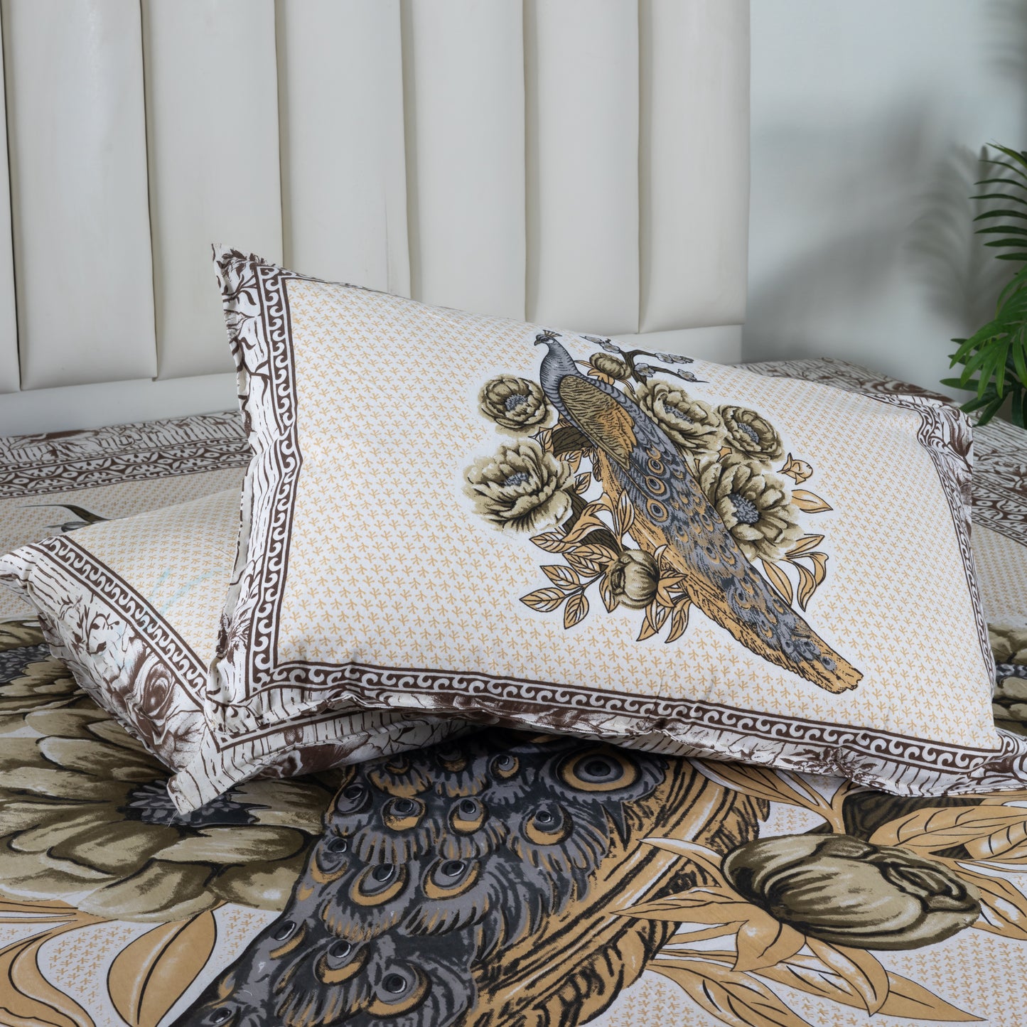 100% Cotton King Size Flat Bedsheet (1B + 2P)