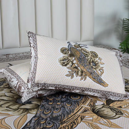 100% Cotton King Size Flat Bedsheet (1B + 2P)