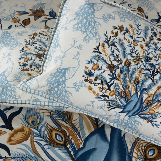 100% Cotton King Size Flat Bedsheet (1B + 2P)