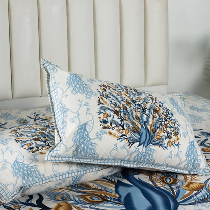 100% Cotton King Size Flat Bedsheet (1B + 2P)