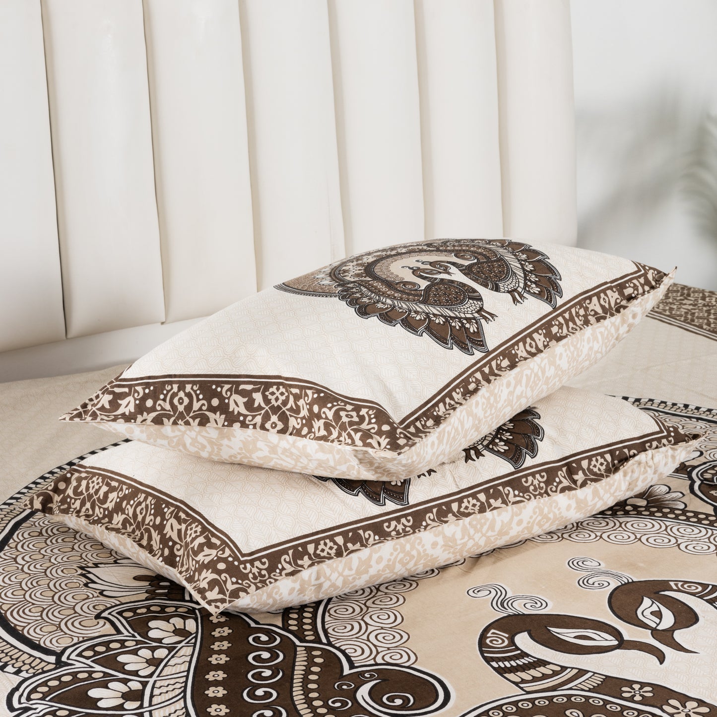 100% Cotton King Size Flat Bedsheet (1B + 2P)