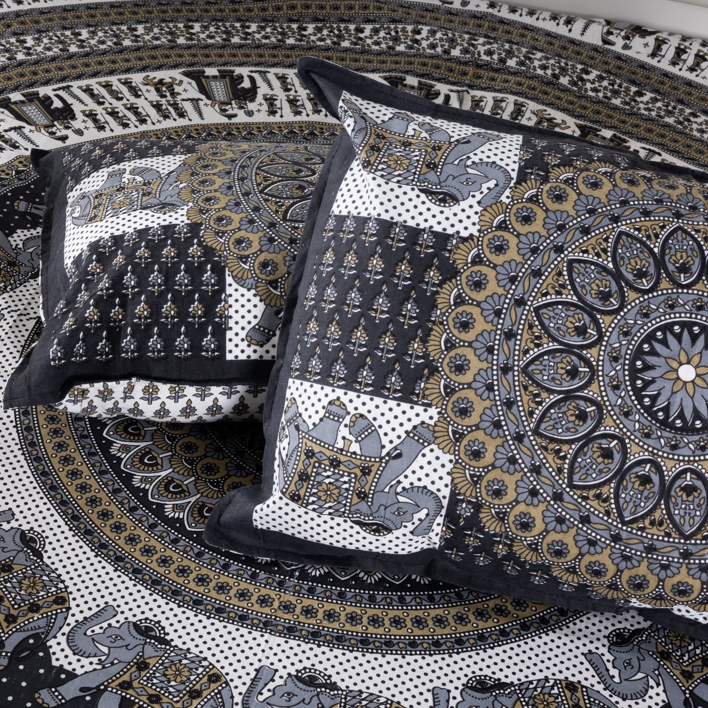 100% Cotton King Size Flat Bedsheet (1B + 2P)