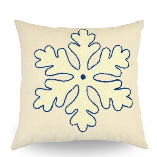 Premium Cushion Cover  | Handmade with Intricate Embroidered Cushion Cover with Hidden Zipper