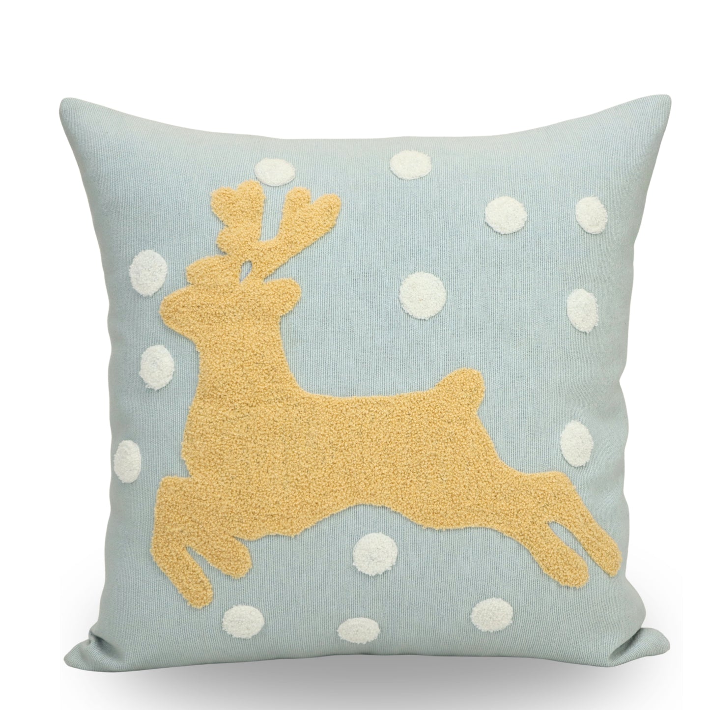 Premium Cushion Cover  | Handmade with Intricate Embroidered Cushion Cover with Hidden Zipper