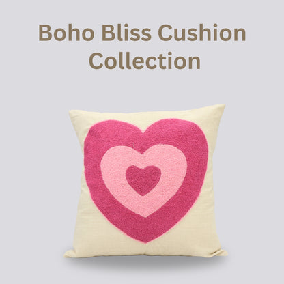 Premium Cushion Cover  | Handmade with Intricate Embroidered Cushion Cover with Hidden Zipper