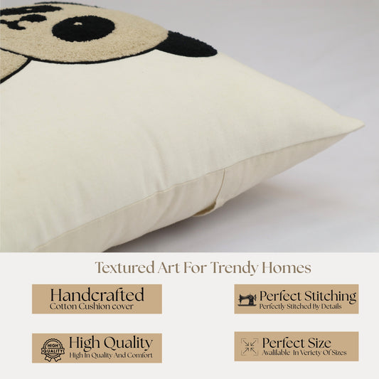 Premium Cushion Cover  | Handmade with Intricate Embroidered Cushion Cover with Hidden Zipper
