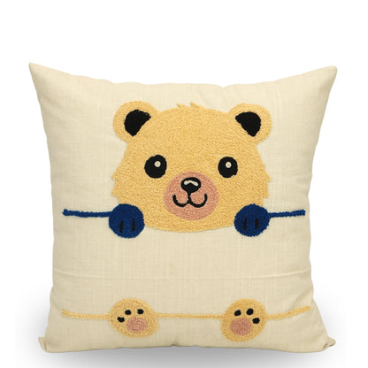 Premium Cushion Cover  | Handmade with Intricate Embroidered Cushion Cover with Hidden Zipper