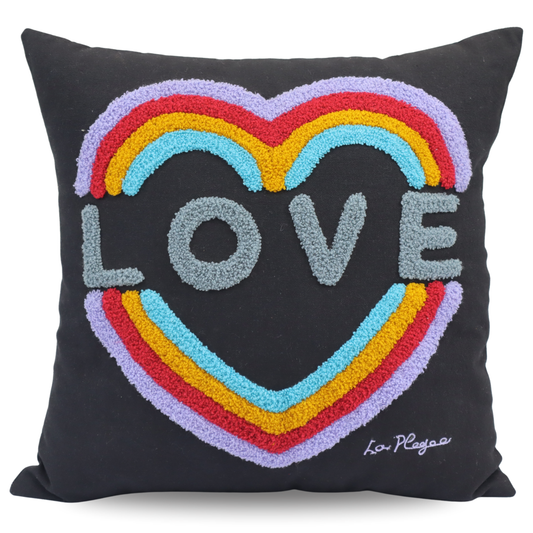 Premium Cushion Cover  | Handmade with Intricate Embroidered Cushion Cover with Hidden Zipper