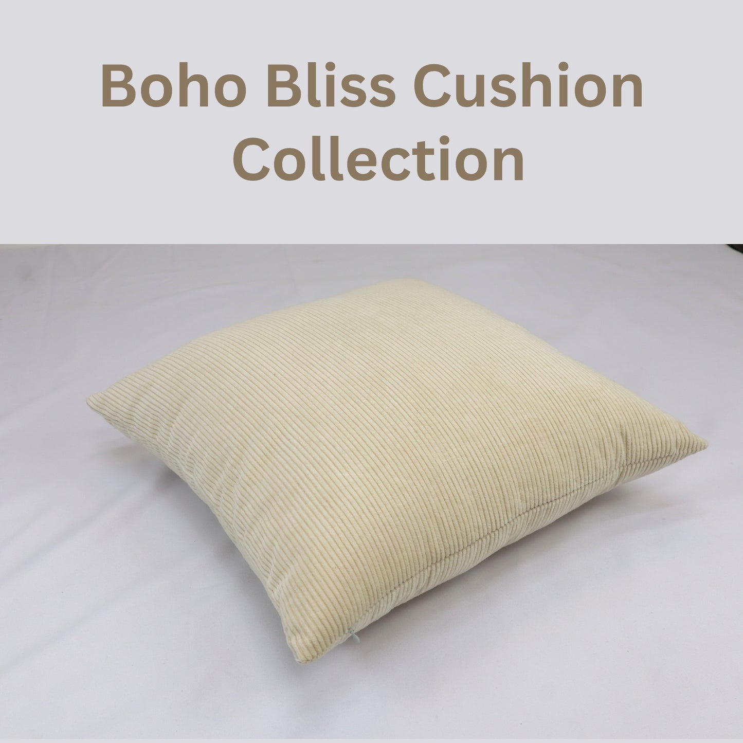 Premium Cushion Cover  | Handmade with Intricate Embroidered Cushion Cover with Hidden Zipper