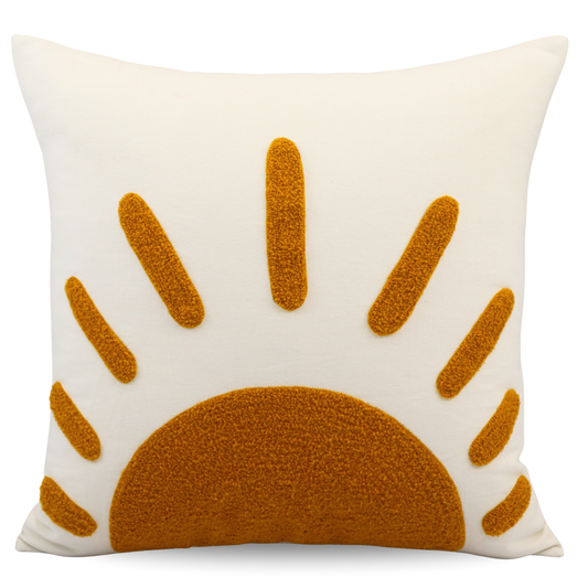 Premium Cushion Cover  | Handmade with Intricate Embroidered Cushion Cover with Hidden Zipper