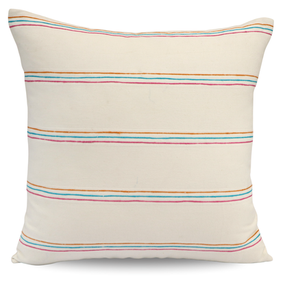 Premium Cushion Cover  | Handmade with Intricate Embroidered Cushion Cover with Hidden Zipper