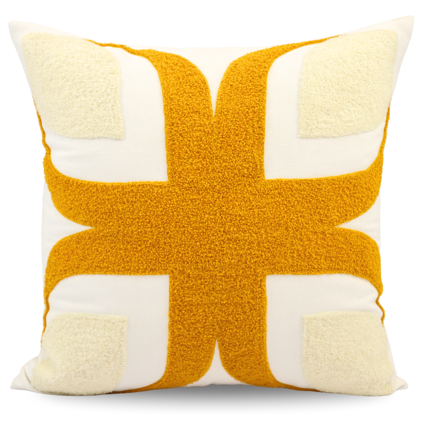 Premium Cushion Cover  | Handmade with Intricate Embroidered Cushion Cover with Hidden Zipper