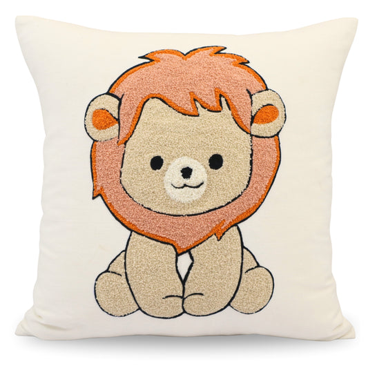 Premium Cushion Cover  | Handmade with Intricate Embroidered Cushion Cover with Hidden Zipper