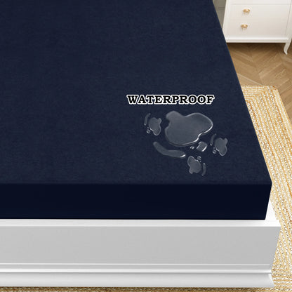 100% Waterproof Premium Cotton Feel Mattress Protector King Size (72*78*8)