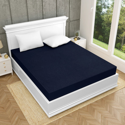 100% Waterproof Premium Cotton Feel Mattress Protector King Size (72*78*8)