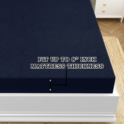 100% Waterproof Premium Cotton Feel Mattress Protector King Size (72*78*8)