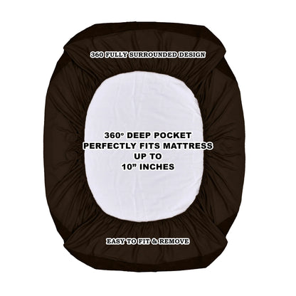 100% Waterproof Premium Cotton Feel Mattress Protector King Size (72*78*8)