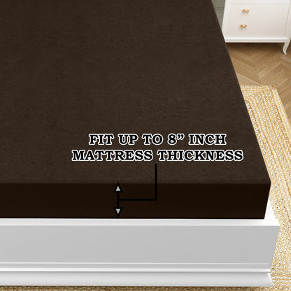 100% Waterproof Premium Cotton Feel Mattress Protector King Size (72*78*8)