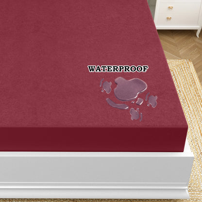 100% Waterproof Premium Cotton Feel Mattress Protector King Size (72*78*8)